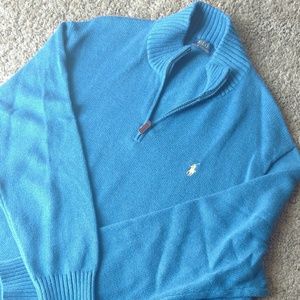 Polo Quarter Zip Men's Sweater